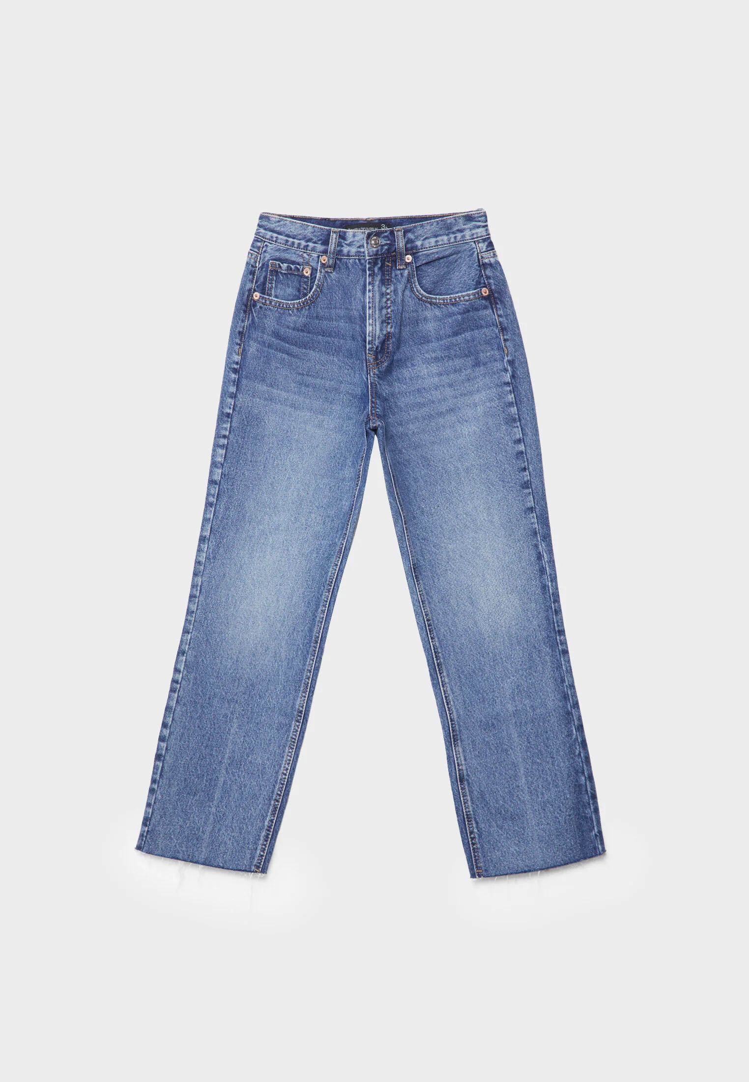CROPPED STRAIGHT JEANS