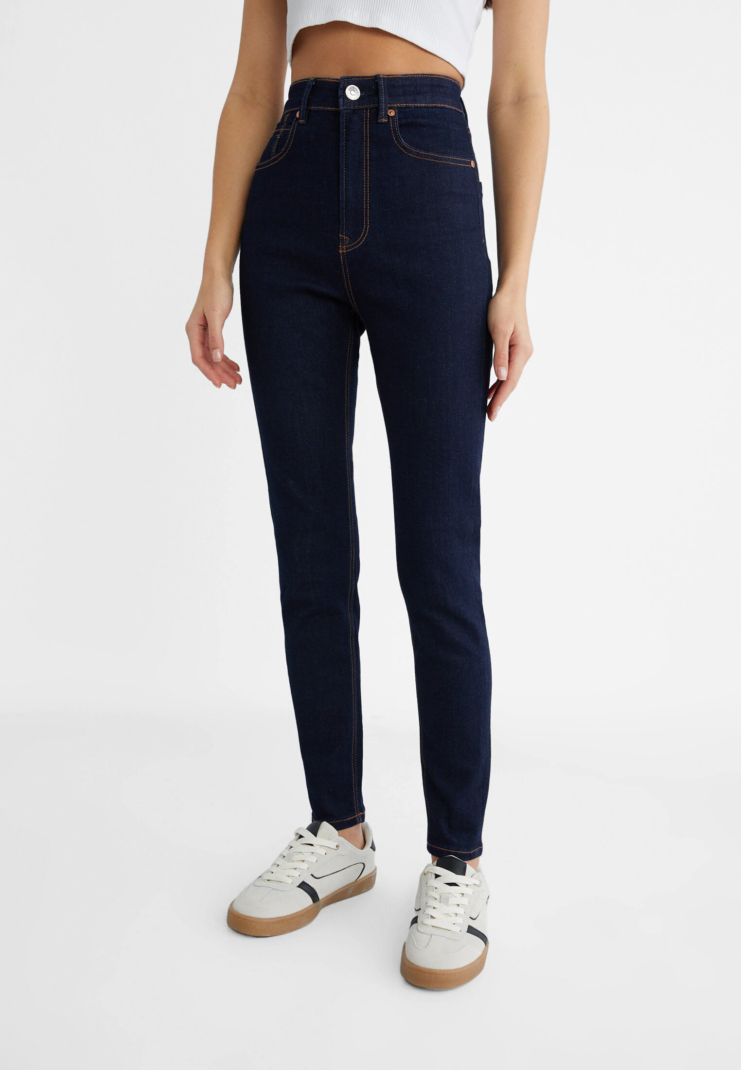 1450 SUPER HIGH-WAIST SKINNY JEANS