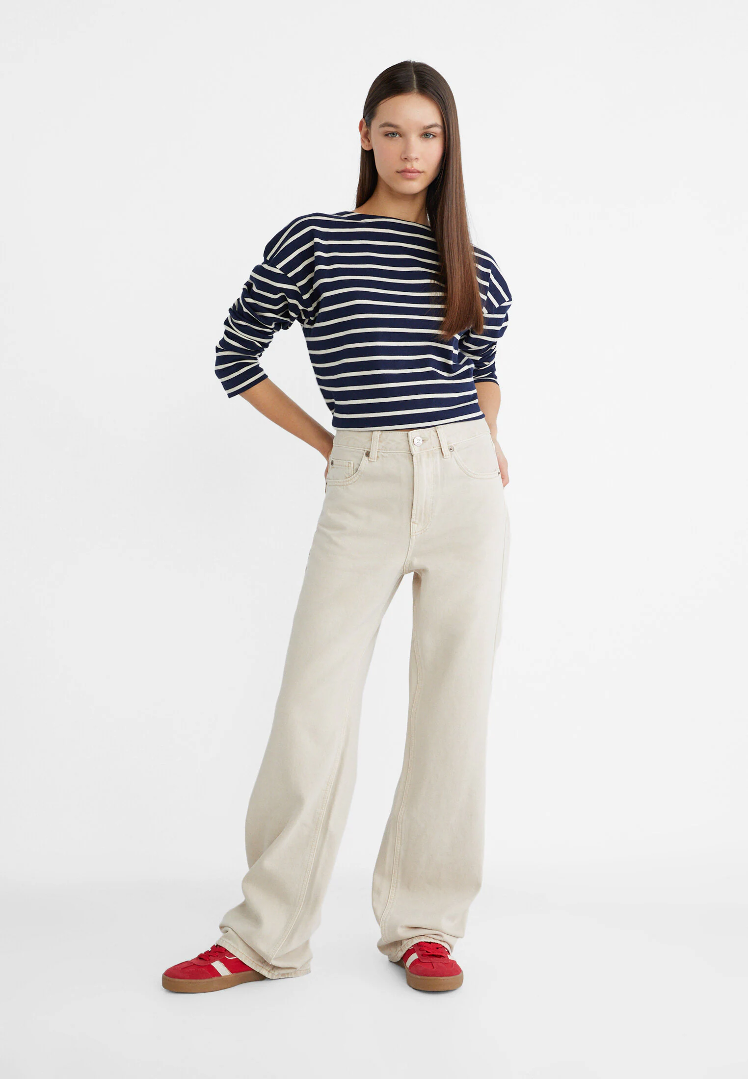 D92 STRAIGHT WIDE JEANS