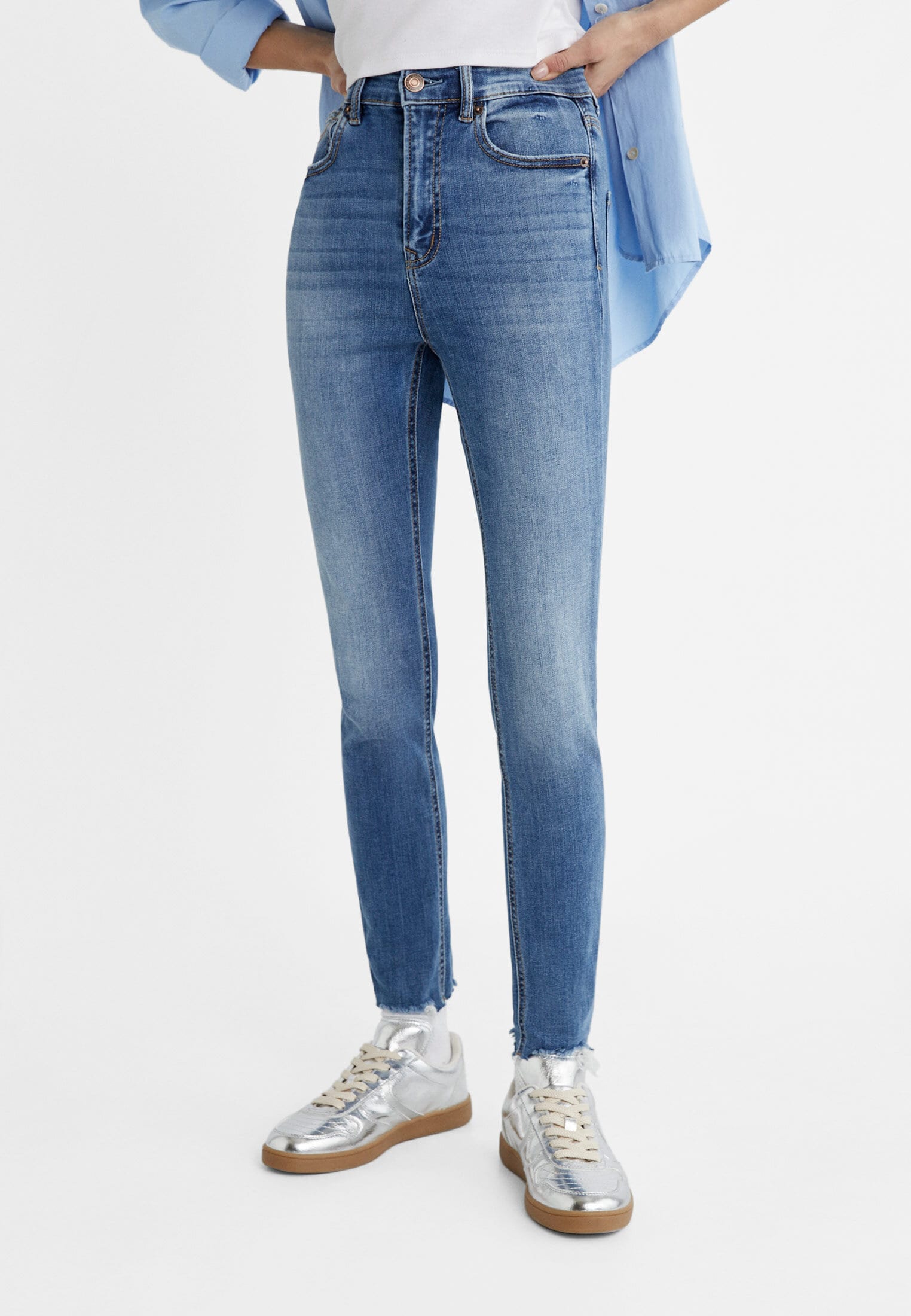 1400 REGULAR WAIST SKINNY JEANS