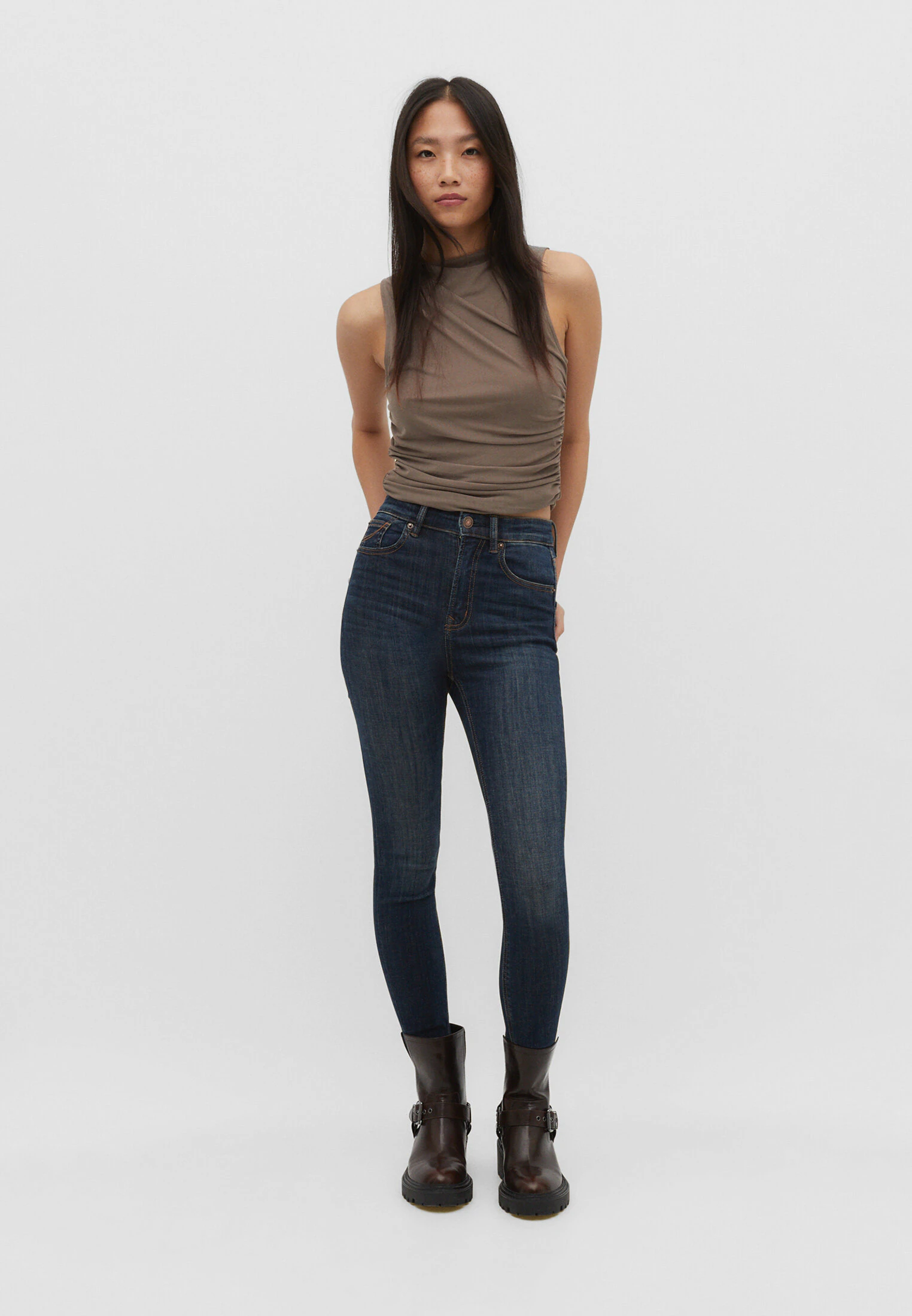 1400 REGULAR WAIST SKINNY JEANS