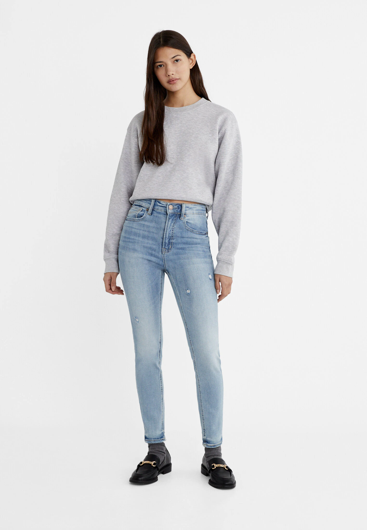 1400 REGULAR WAIST SKINNY JEANS