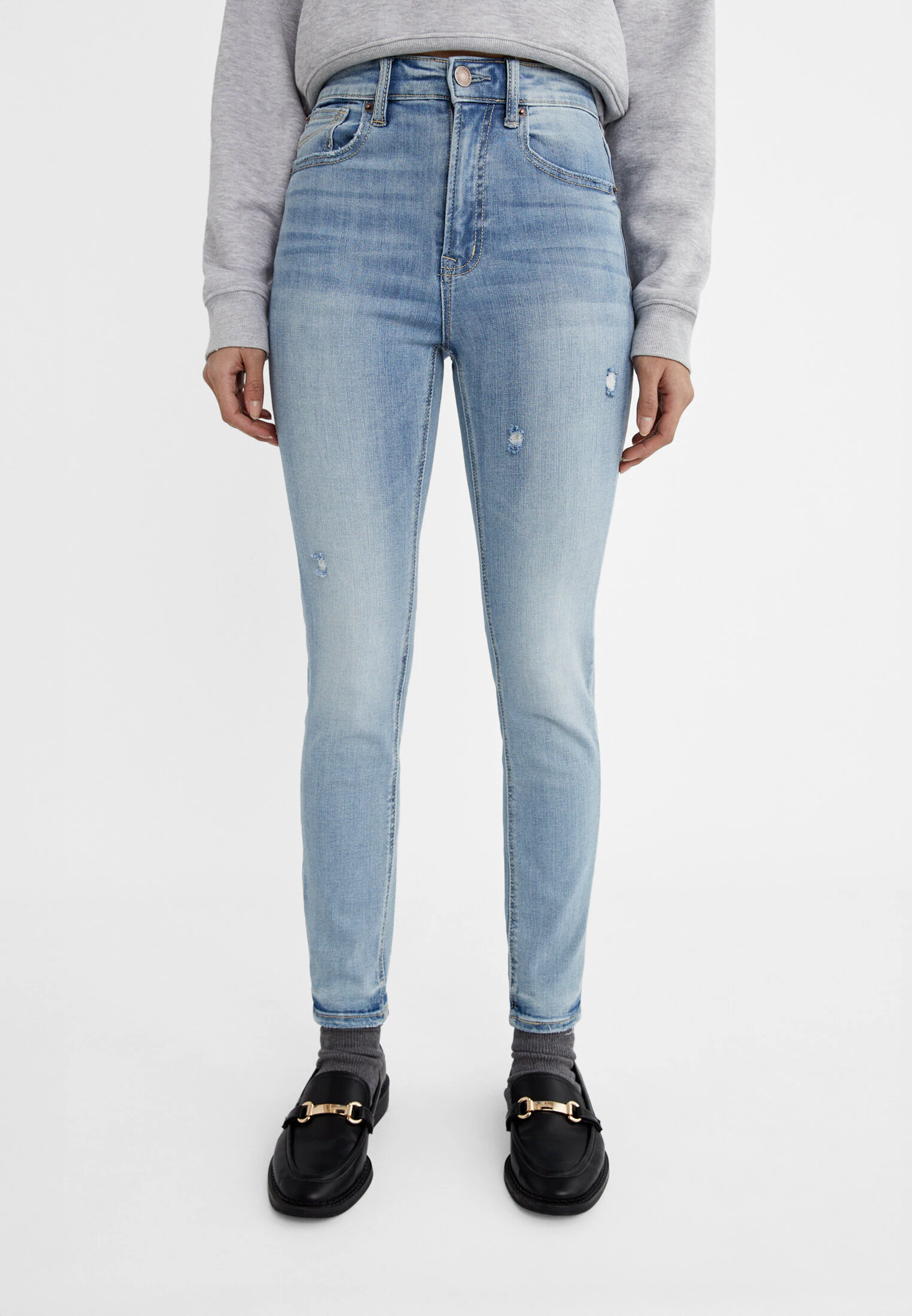 1400 REGULAR WAIST SKINNY JEANS
