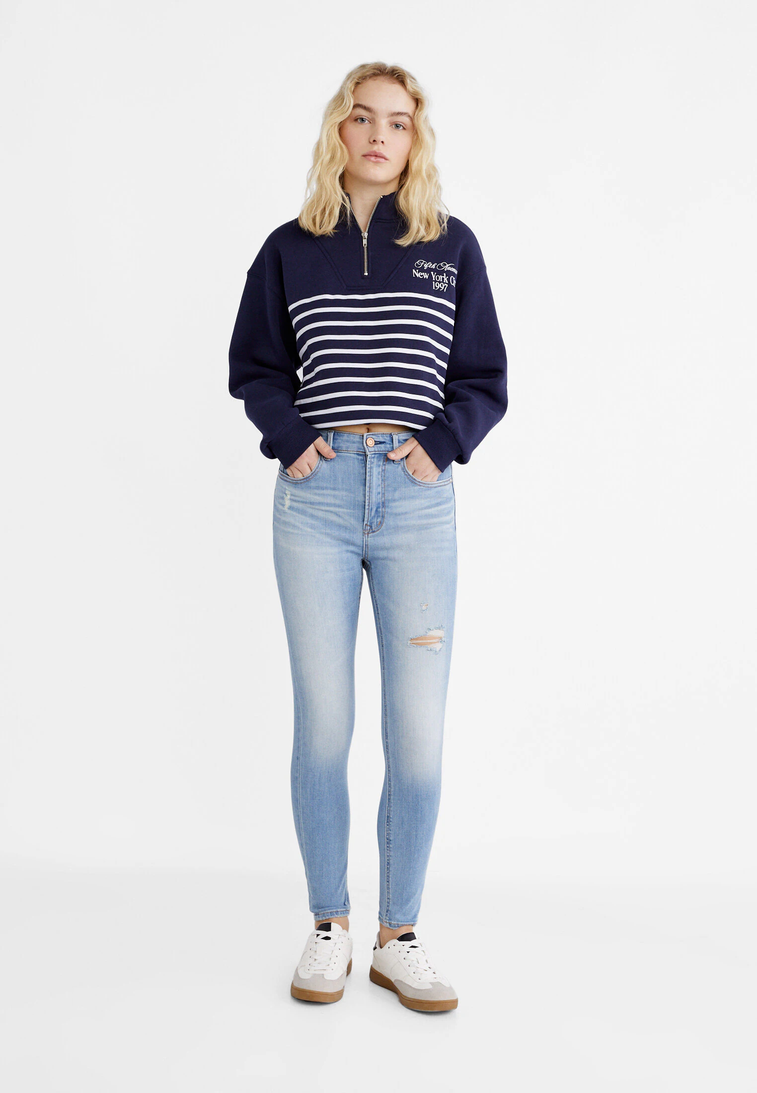 1400 REGULAR WAIST SKINNY JEANS