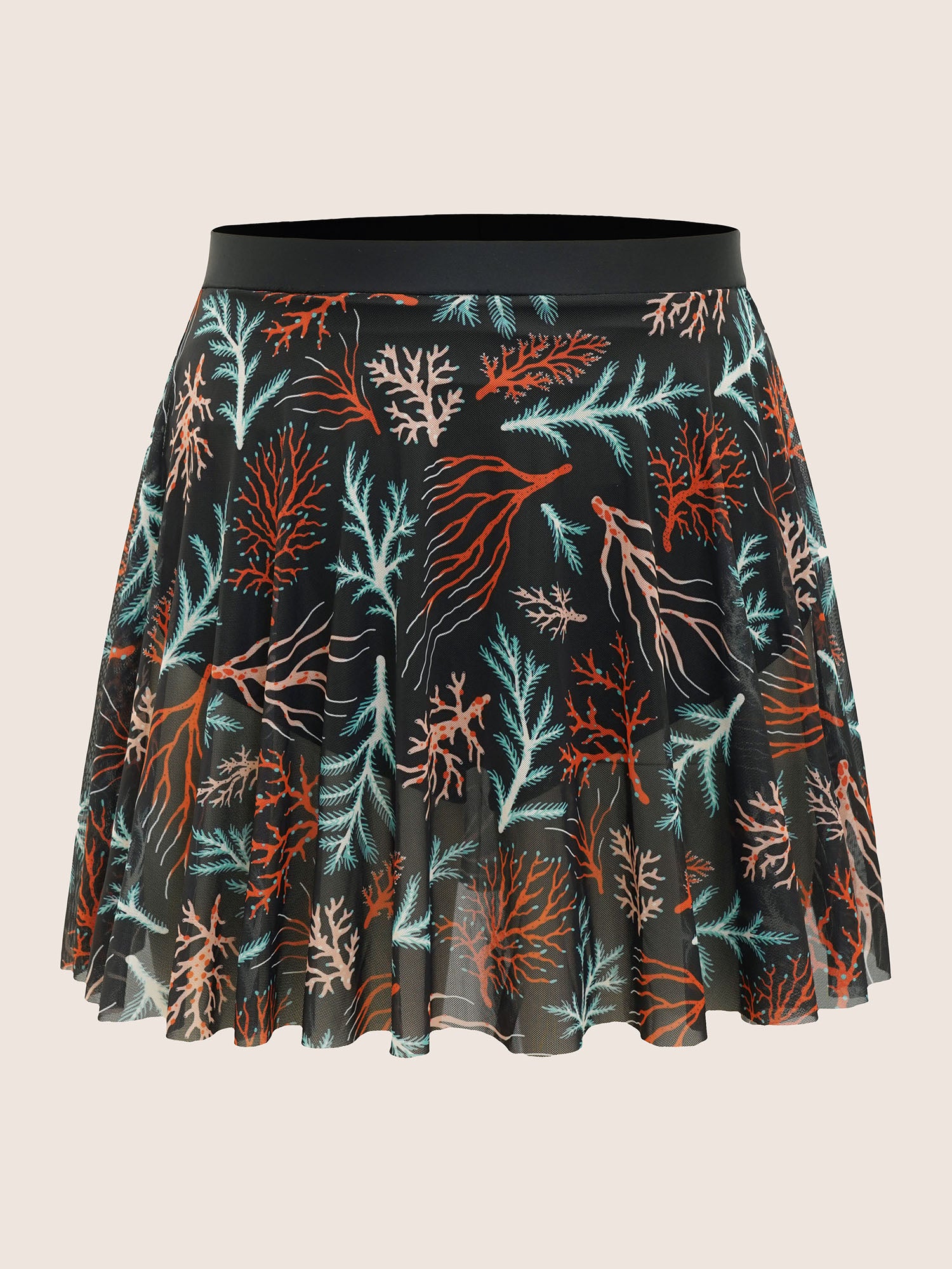 Marine Elements See Through Elastic Waist Swim Bottom