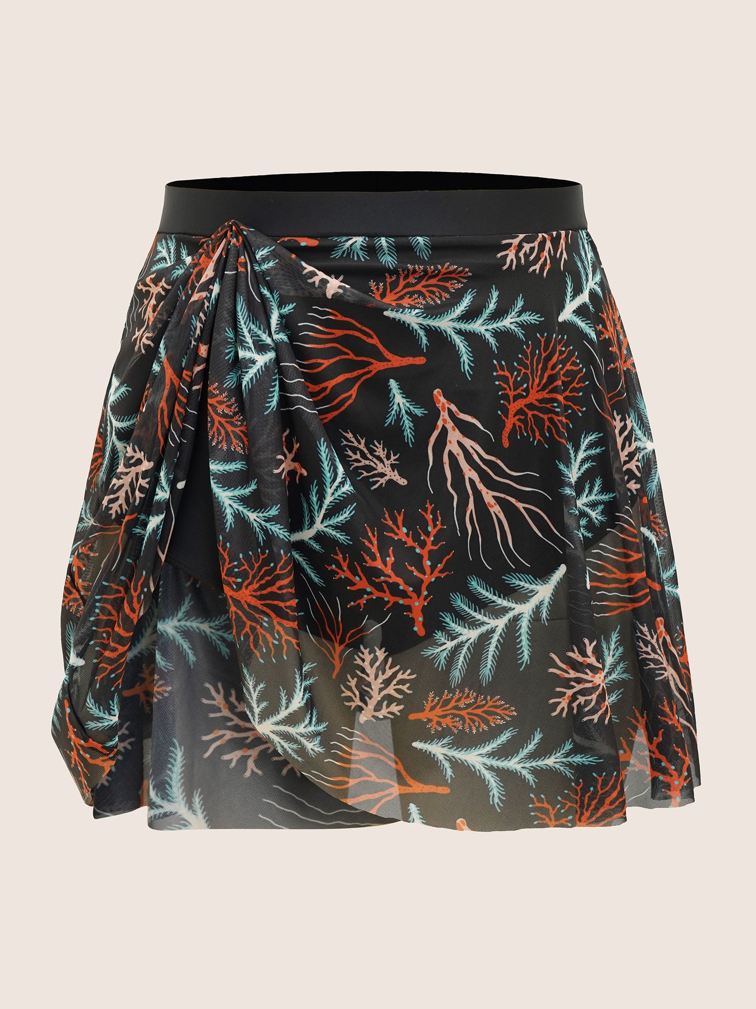 Marine Elements See Through Elastic Waist Swim Bottom